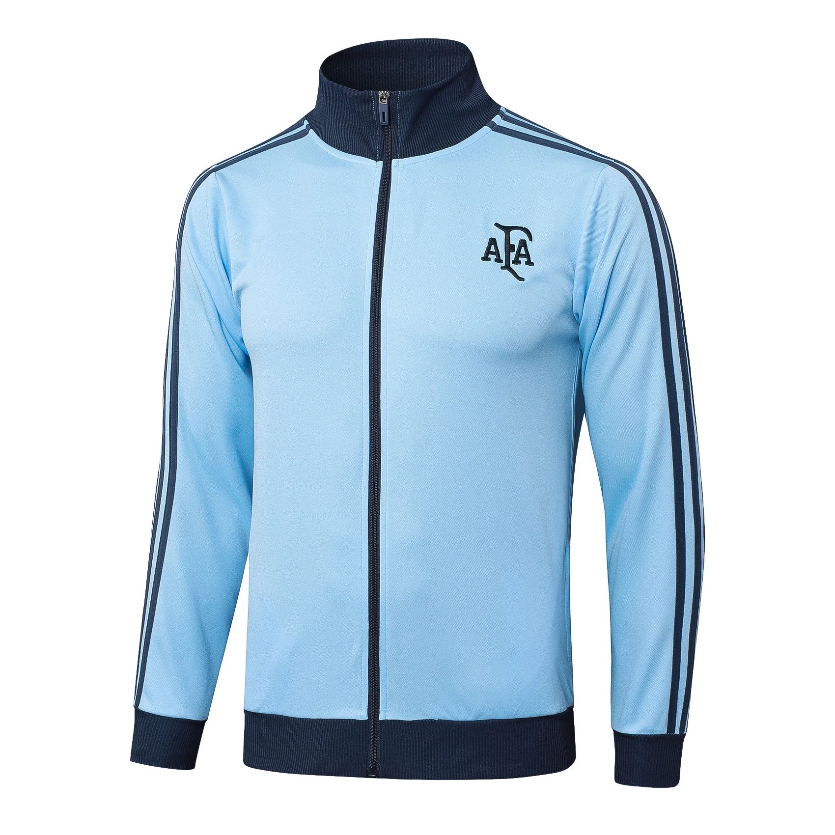 CBF x Artist Collaboration Christ the Redeemer Graphic Track Jacket Blue Outerwear - 24