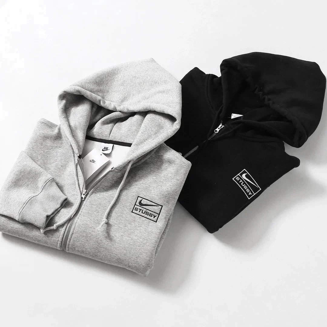 Stüssy x Nike City Series Black Hoodie and Sweatpants Set - 16