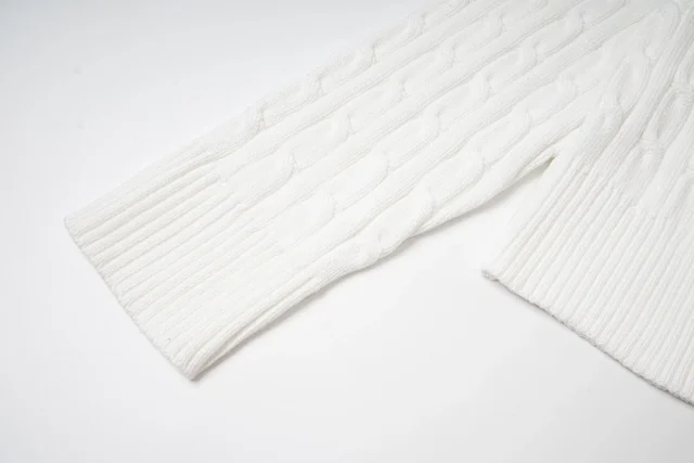 Polo Ralph Lauren Knitwear Cable-Knit Quarter-Zip Sweater product detail image 8