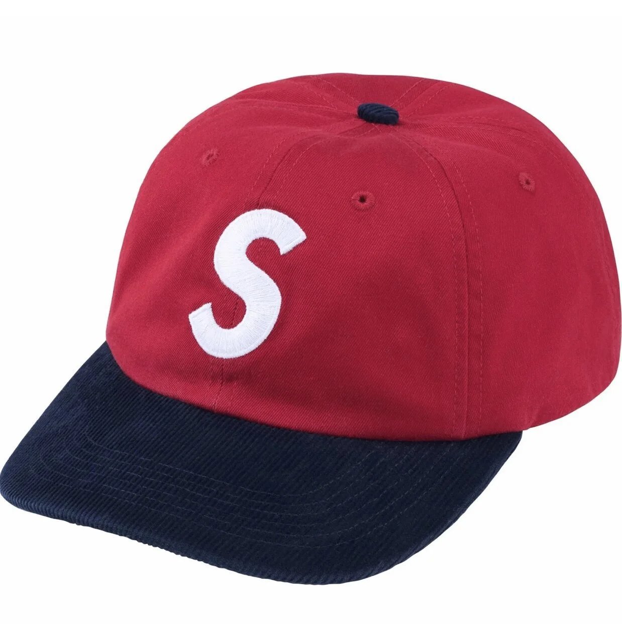 Supreme Hats Five-Panel Camp Cap — H022 red