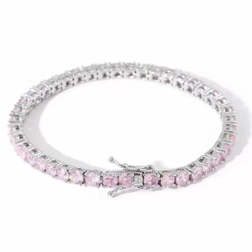 Unbranded Jewelry Round Crystal Tennis Bracelet image 4