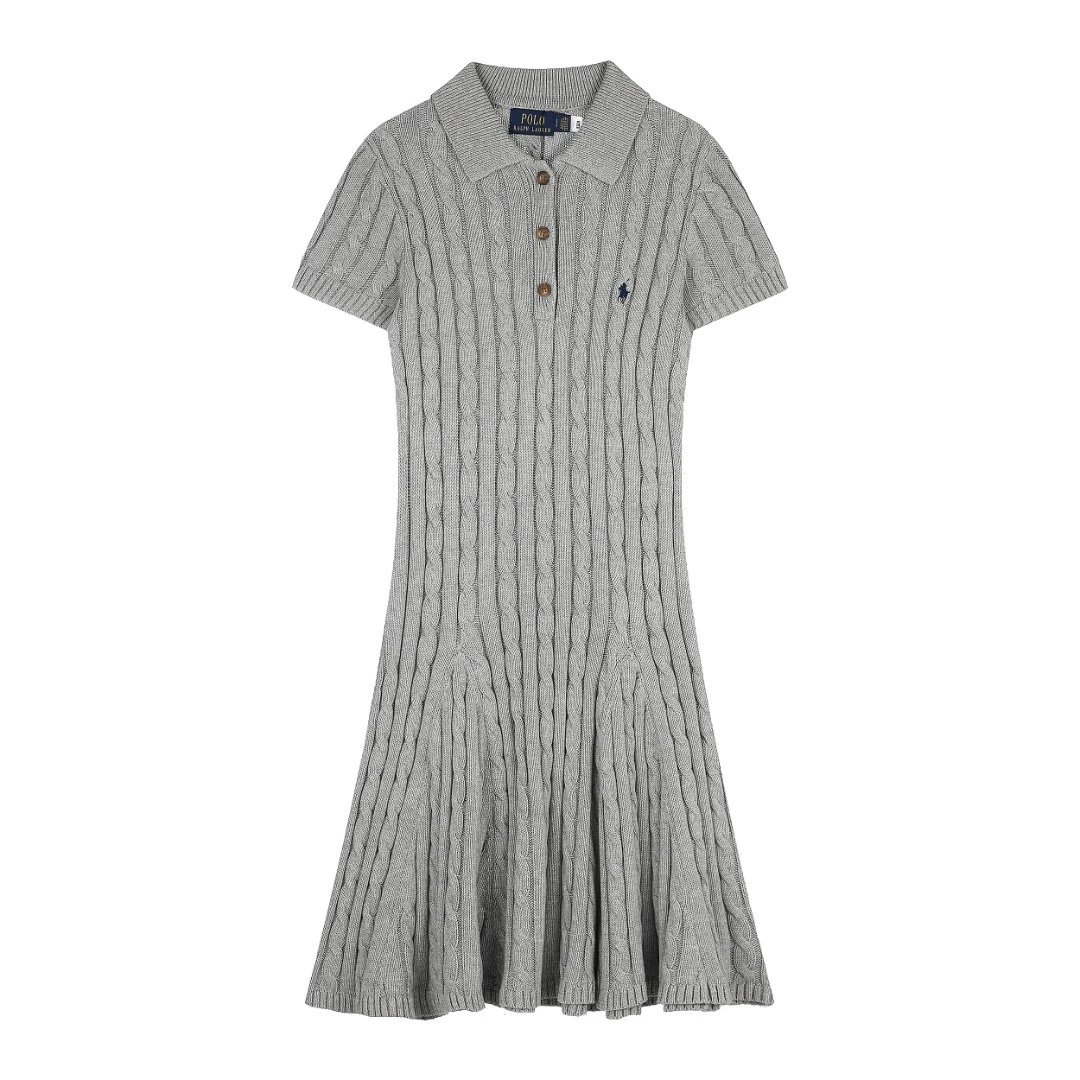 Polo Ralph Lauren Dresses Cable-Knit Short-Sleeve Dress image 3