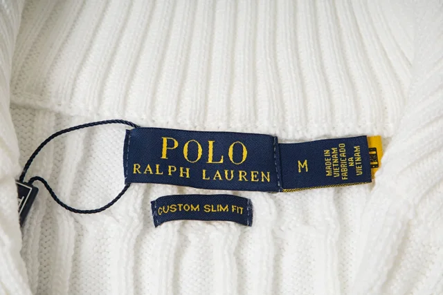 Polo Ralph Lauren Knitwear Cable-Knit Quarter-Zip Sweater product detail image 3