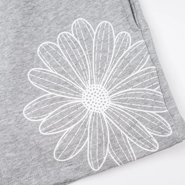 Unbranded Shorts Elastic-Waist Daisy Graphic product detail image 17