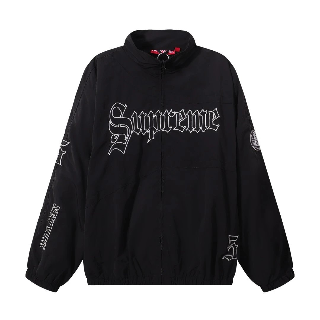 Supreme Logo Sweatpants Black - 16