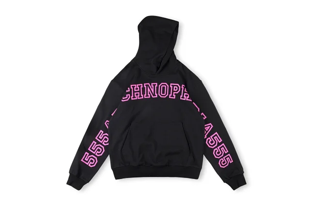 SP5DER Hoodies & Sweatshirts Graphic Print Pullover Hoodie product detail image 1