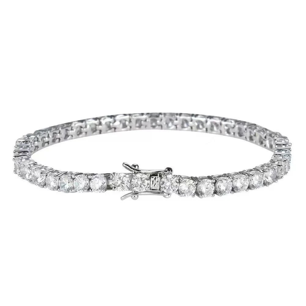 Unbranded Jewelry Round Crystal Tennis Bracelet image 2