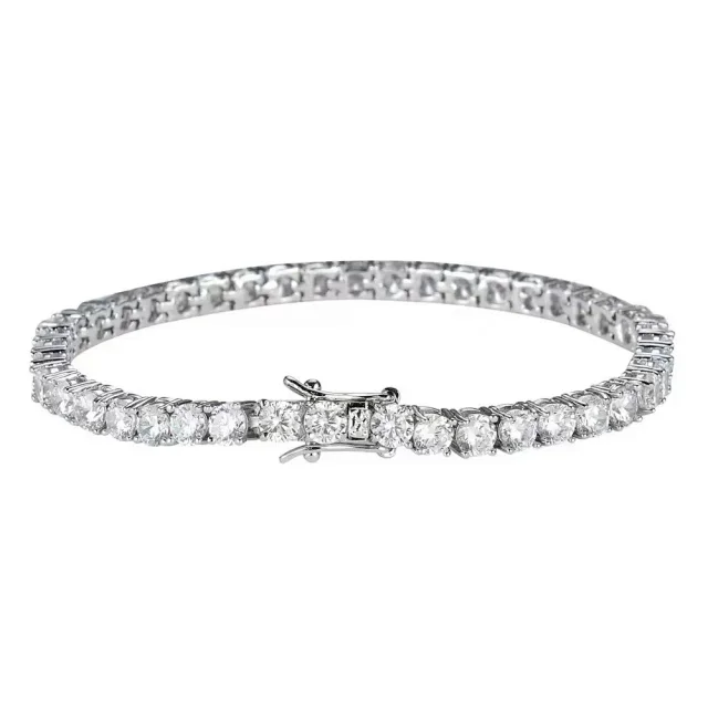 Unbranded Jewelry Round Crystal Tennis Bracelet product detail image 3