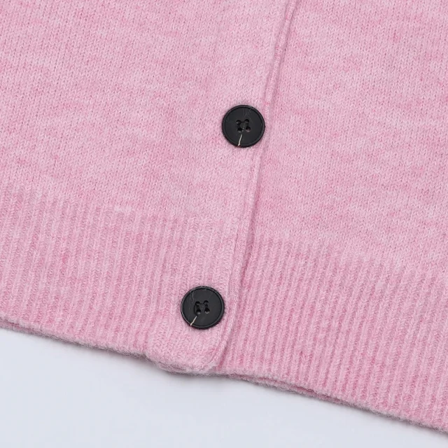 Mardi Mercredi Knitwear Daisy-Embroidered V-Neck Cardigan product detail image 8