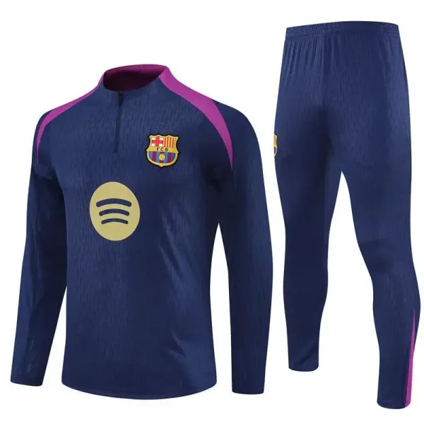 FC Barcelona x Spotify Training Set Navy Purple Activewear Tracksuit - 1