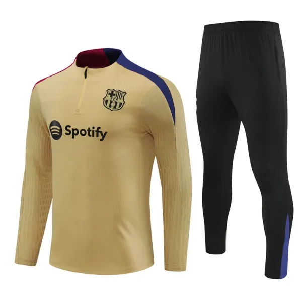 CBF Brazil Christ the Redeemer Graphic Half-Zip Tracksuit Set Black - 5