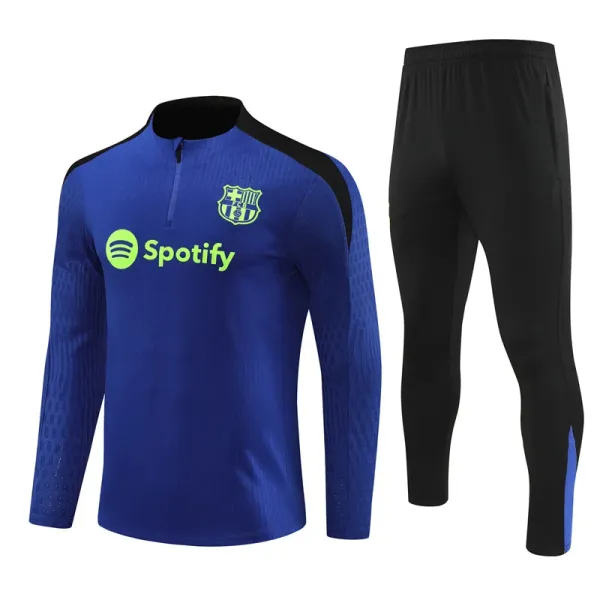 CBF Brazil Christ the Redeemer Graphic Half-Zip Tracksuit Set Black - 6