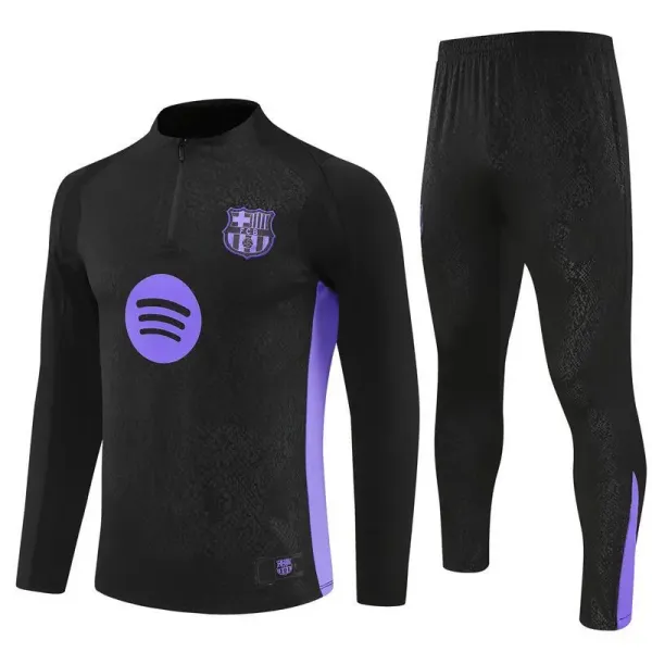 FC Barcelona x Spotify Training Set Black Purple Activewear - 1