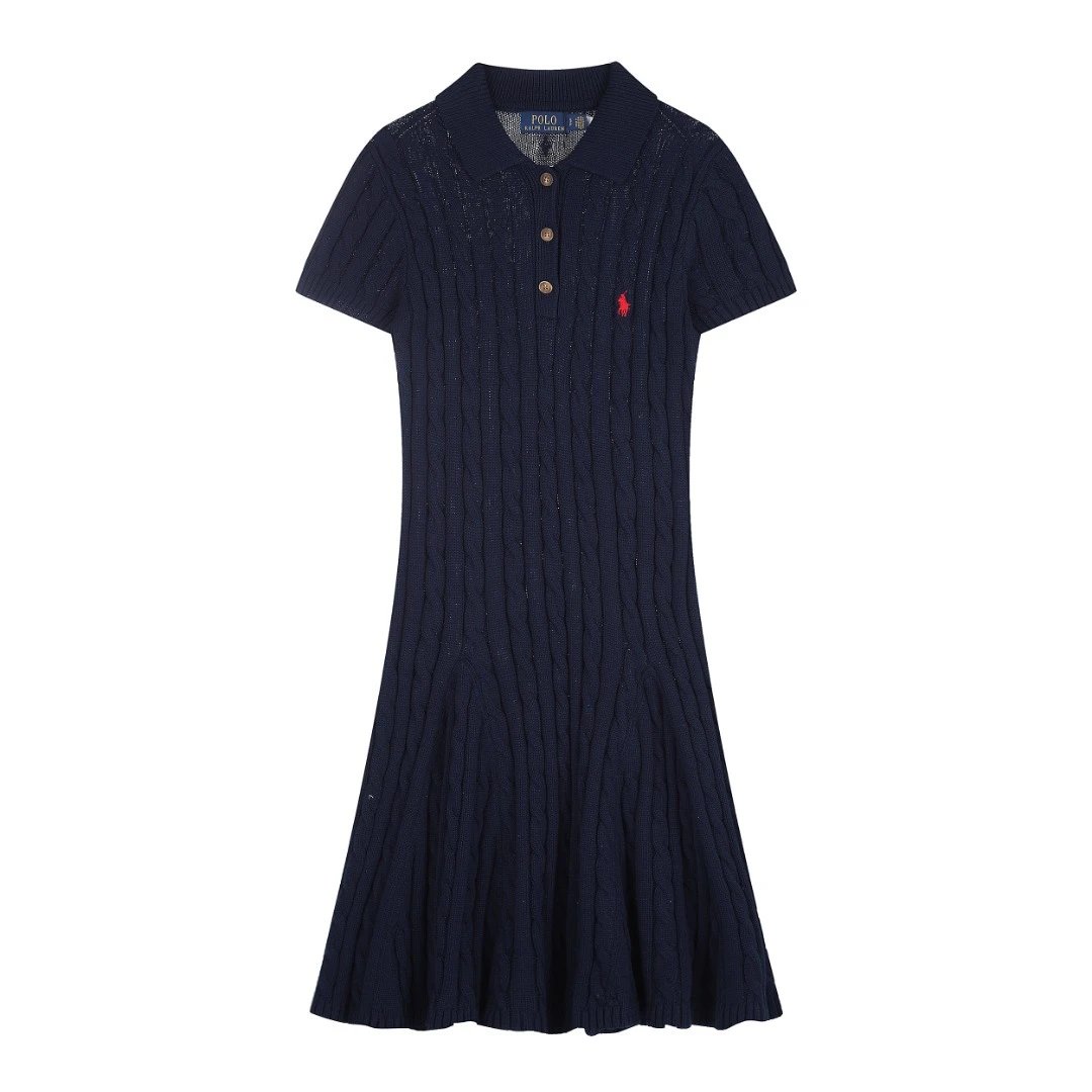 Polo Ralph Lauren Dresses Cable-Knit Short-Sleeve Dress image 2