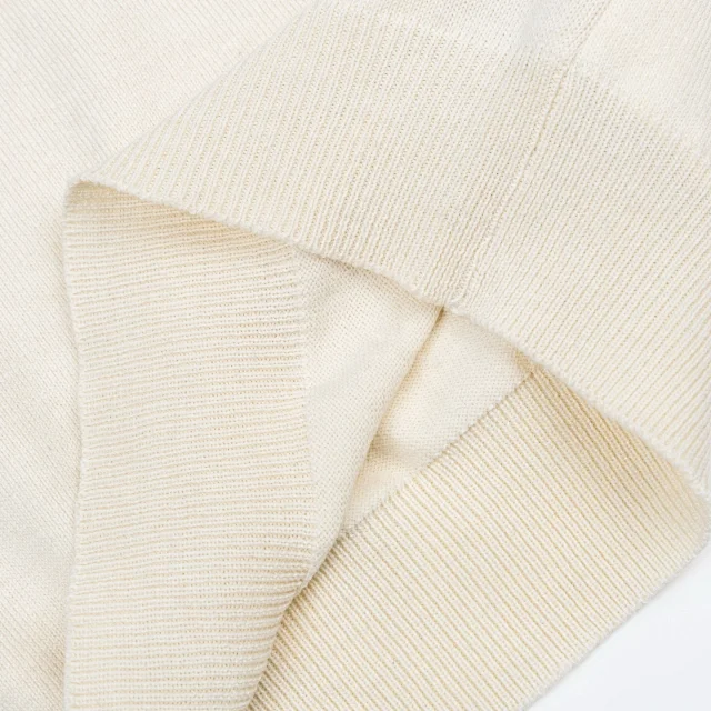 Mardi Mercredi Knitwear Daisy Embroidered Short-Sleeve Knit Top product detail image 13
