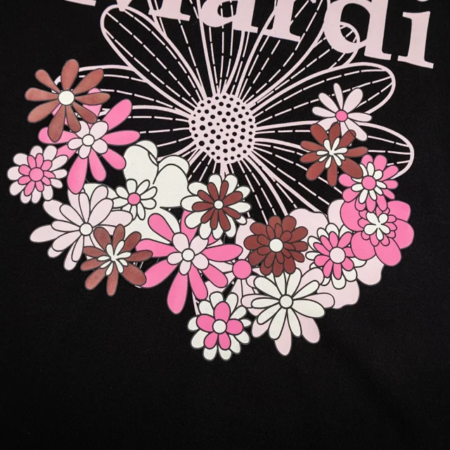 Mardi Mercredi T-Shirts Floral Graphic Short-Sleeve T-Shirt product detail image 6