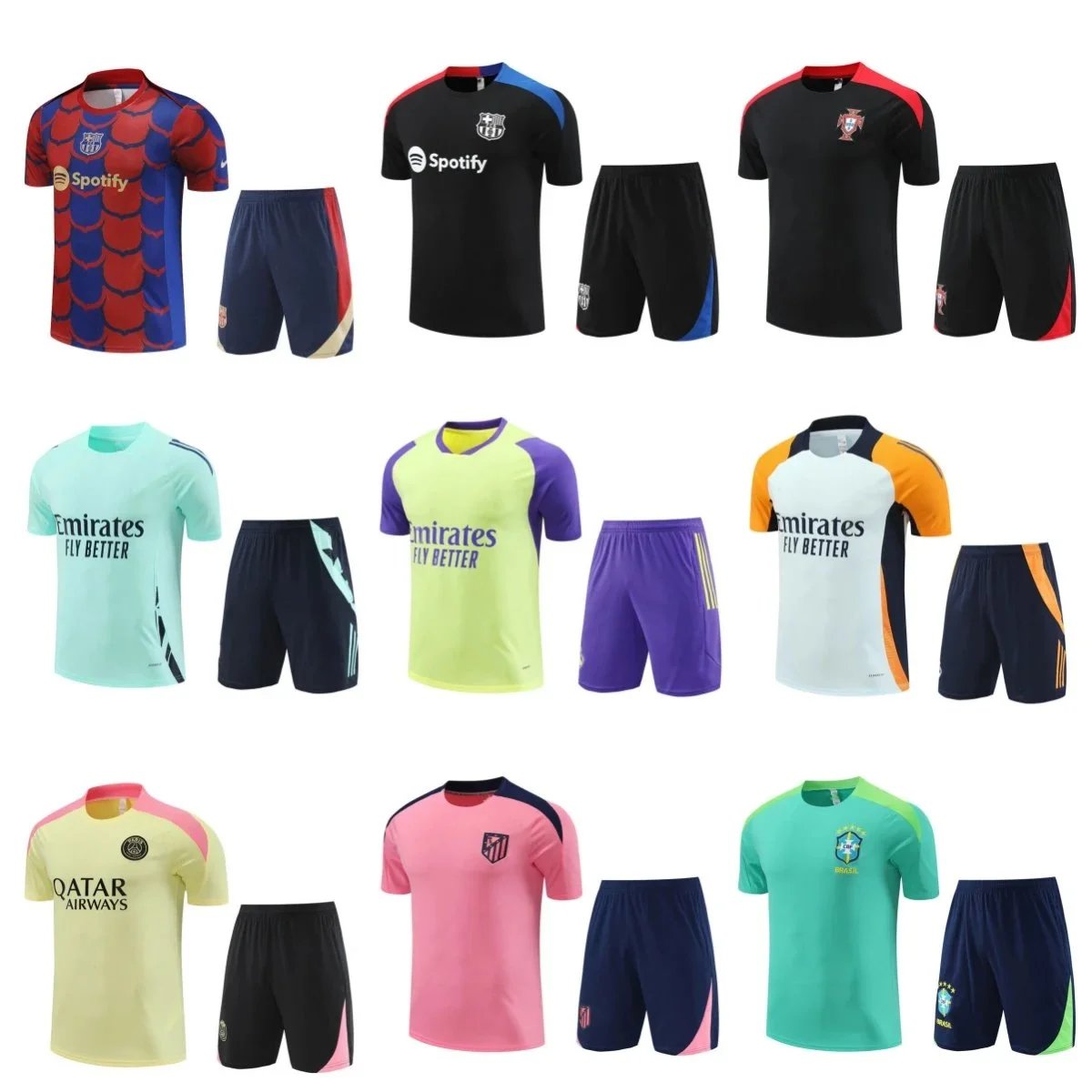 Fashion football training suit 02