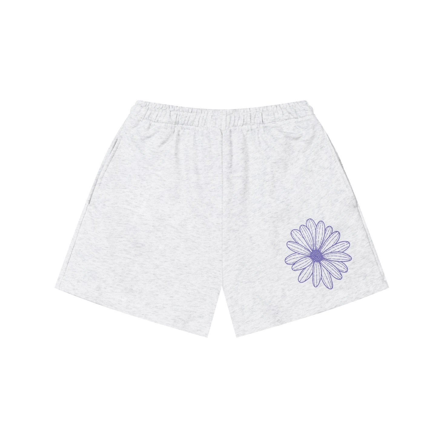 Unbranded Shorts Elastic-Waist Daisy Graphic image 3