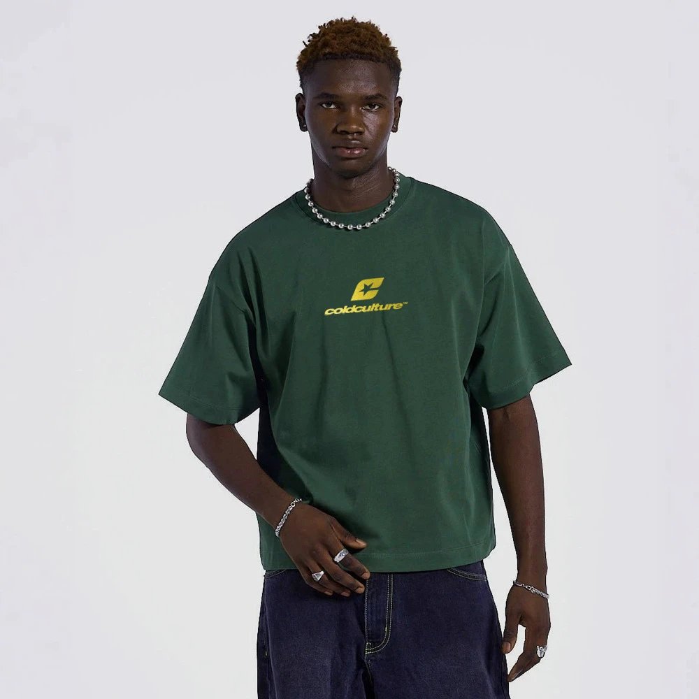 Cold Culture T-Shirts Oversized Logo Print image 2