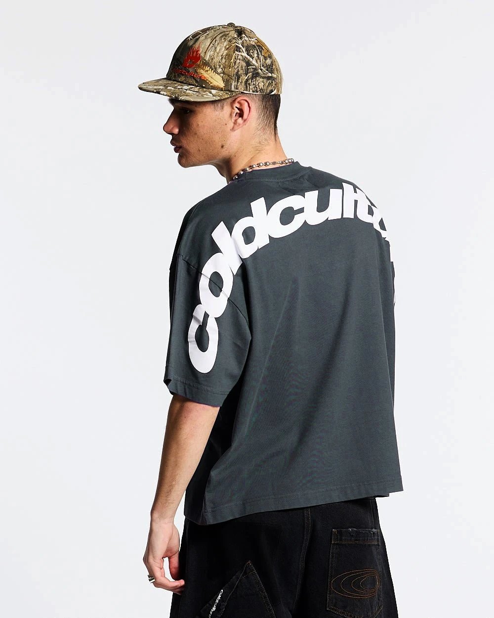 Cold Culture T-Shirts Oversized Logo Print image 9