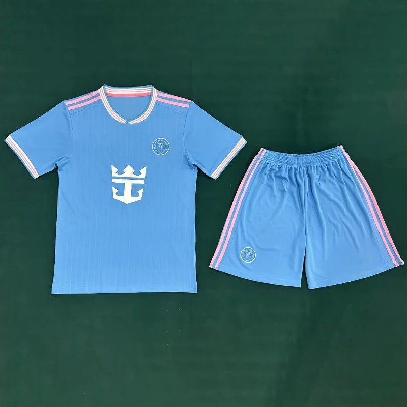 Cruise Line x Manchester City FC Inspired Jersey Set Sky Blue Activewear - 1