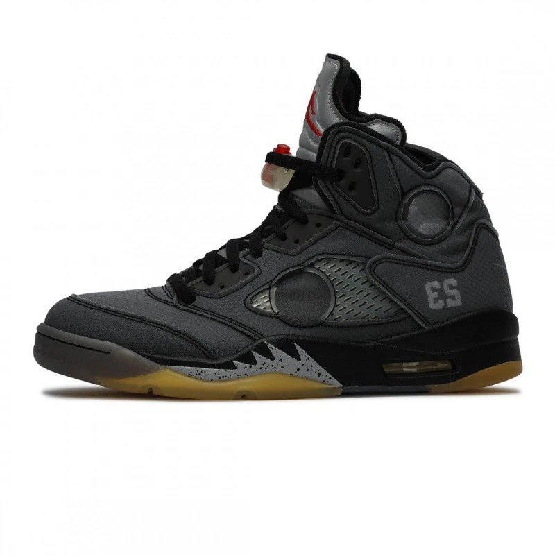 Unbranded Sneakers High-Top Mesh Panel with Shark-Tooth Midsole — No.9 Black Cicada Wing Joint Name