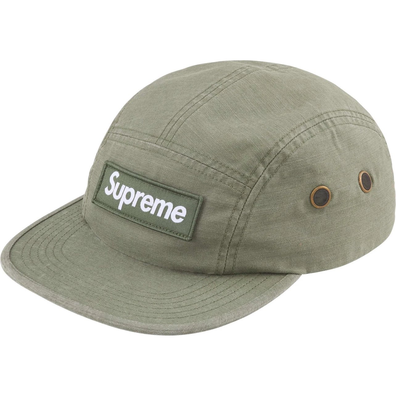 Supreme Hats Five-Panel Camp Cap — H032 green