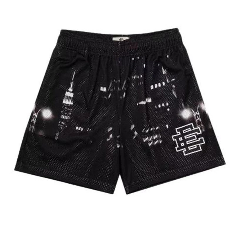 Eric Emanuel Shorts EE monogram mesh basketball — OHDK02-5