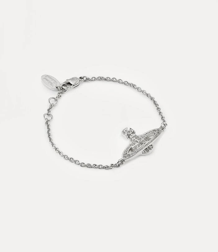Unbranded Jewelry Orb and Cross Pendant Necklace — Saturn Bracelet (Silver)