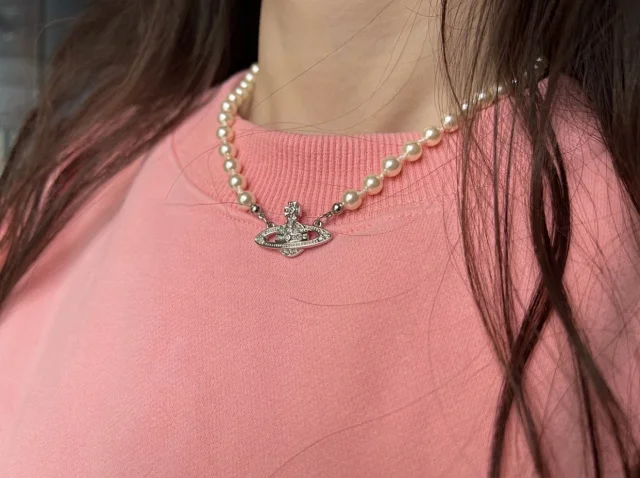 Unbranded Jewelry Orb and Cross Pendant Necklace product detail image 11