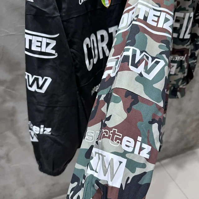 Corteiz Jackets RTW printed crewneck pullover jacket product detail image 4