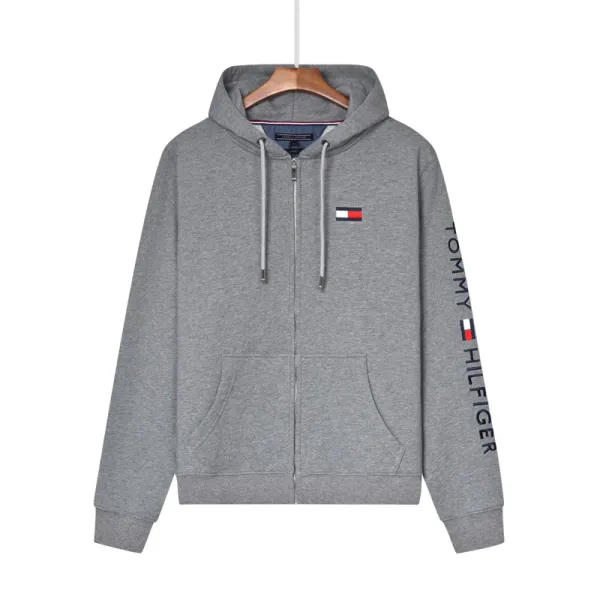 Tommy Hilfiger Classic Logo Hoodie Black - 5