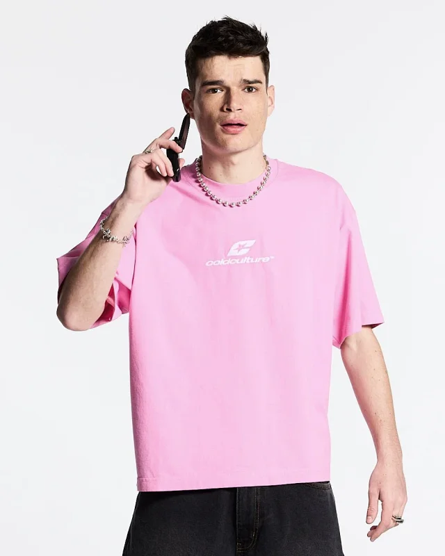 Cold Culture T-Shirts Oversized Logo Print product detail image 9