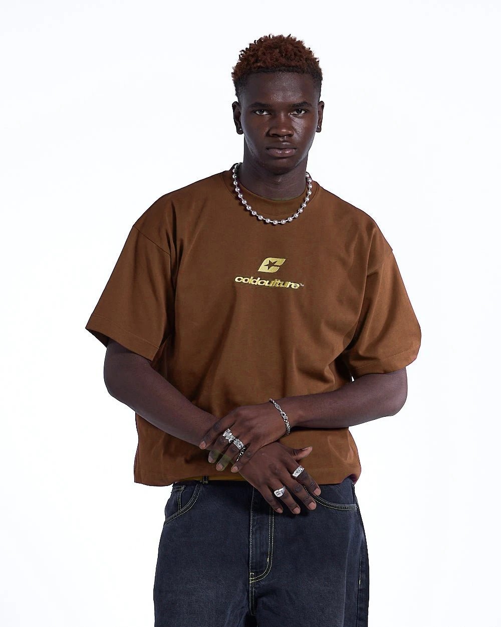 Cold Culture T-Shirts Oversized Logo Print image 11