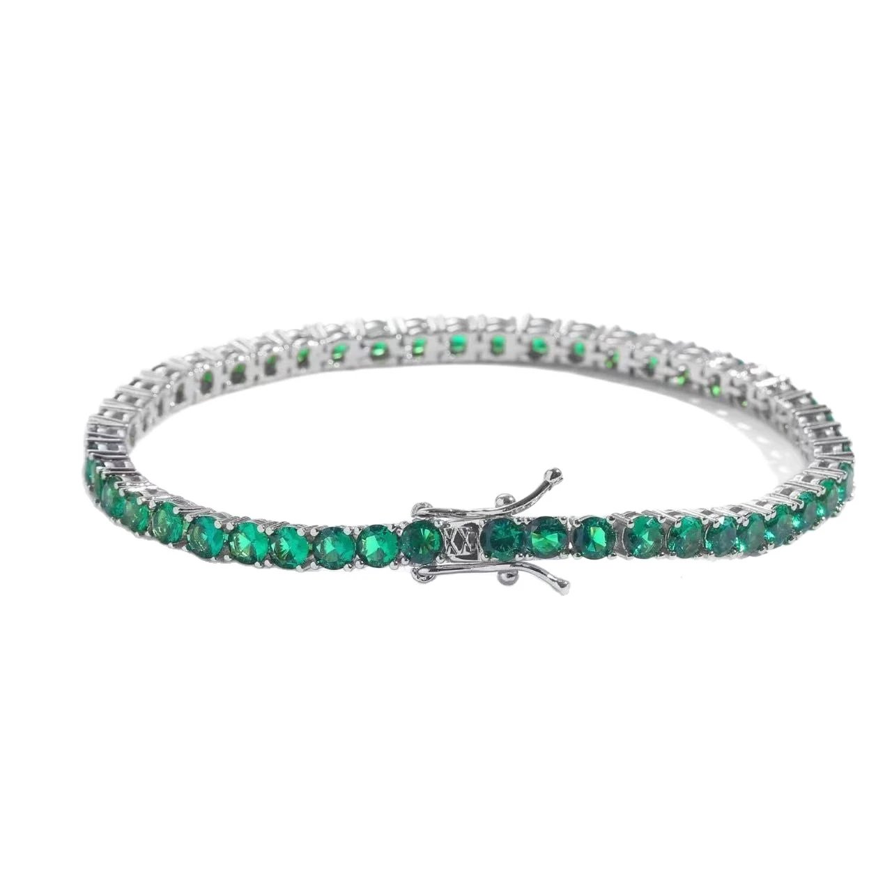 Unbranded Jewelry Round Crystal Tennis Bracelet image 5