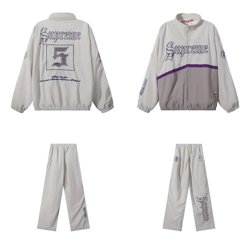 Supreme Logo Sweatpants Black - 15