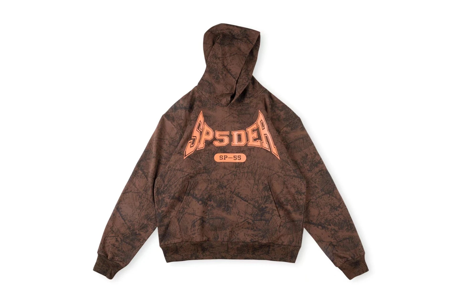 SP5DER Hoodies & Sweatshirts Graphic Print Pullover Hoodie — 15