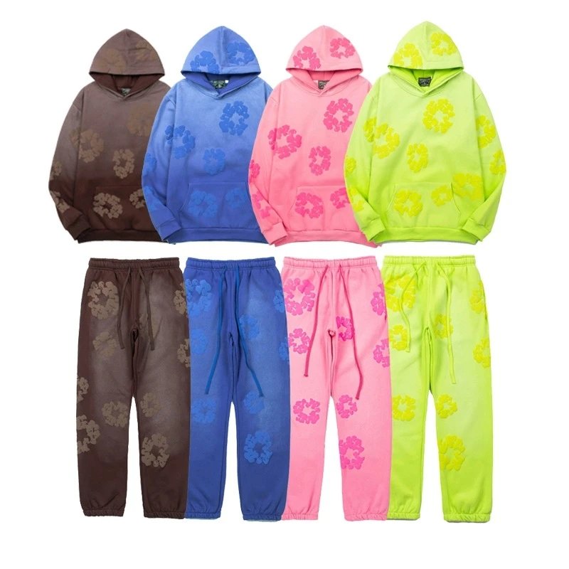 Colorful Floral Hood