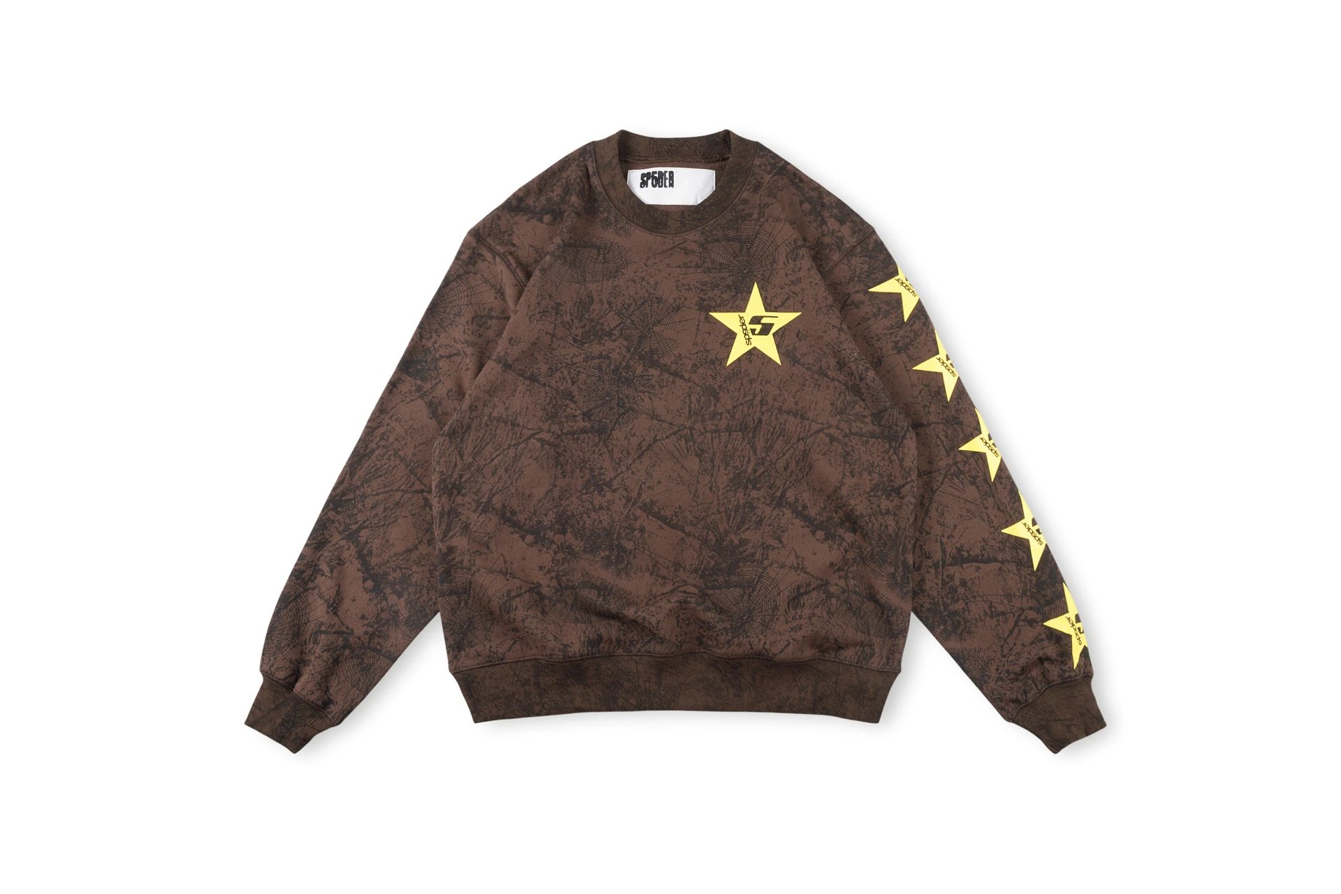 SP5DER Hoodies & Sweatshirts Graphic Print Pullover Hoodie — 7