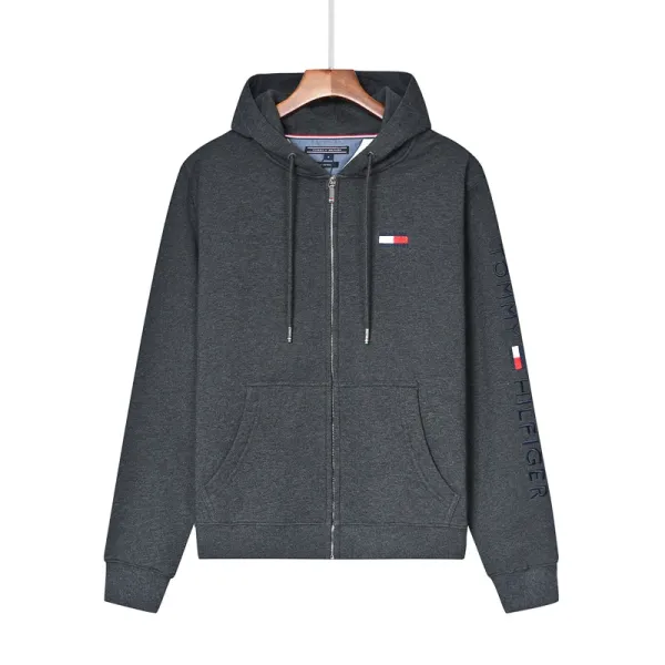 Tommy Hilfiger Classic Logo Hoodie Black - 4