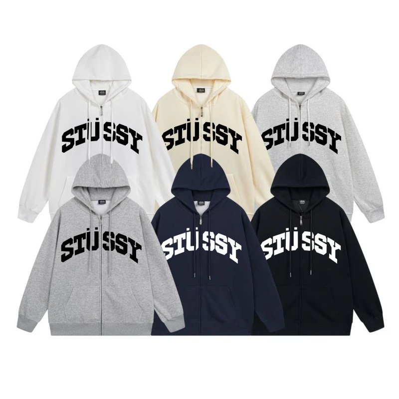 Stussy Zip-Up Hoodie