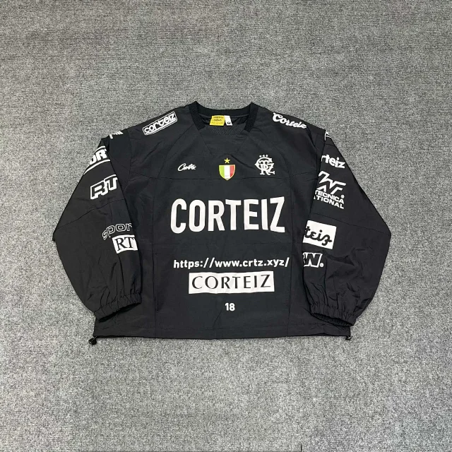 Corteiz Jackets RTW printed crewneck pullover jacket product detail image 8
