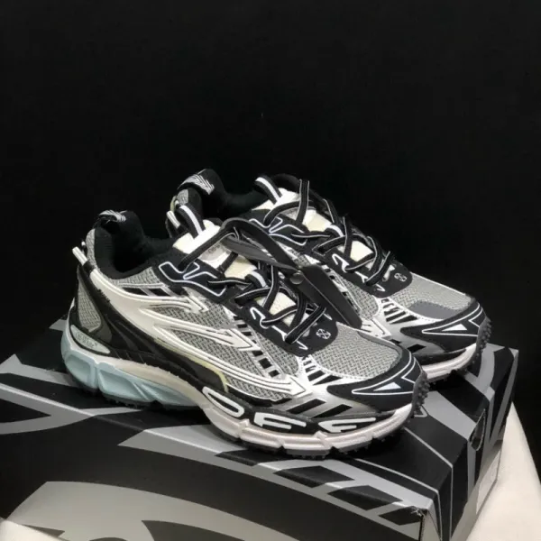 Off-White x Nike ZoomX Vista Lite Black / White / Gray Sneakers Chunky Sneakers - 1