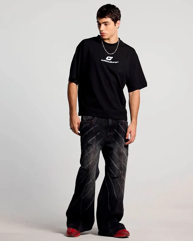Cold Culture T-Shirts Oversized Logo Print product detail image 16