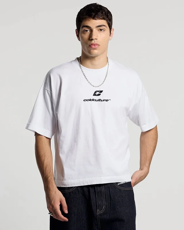 Cold Culture T-Shirts Oversized Logo Print product detail image 5