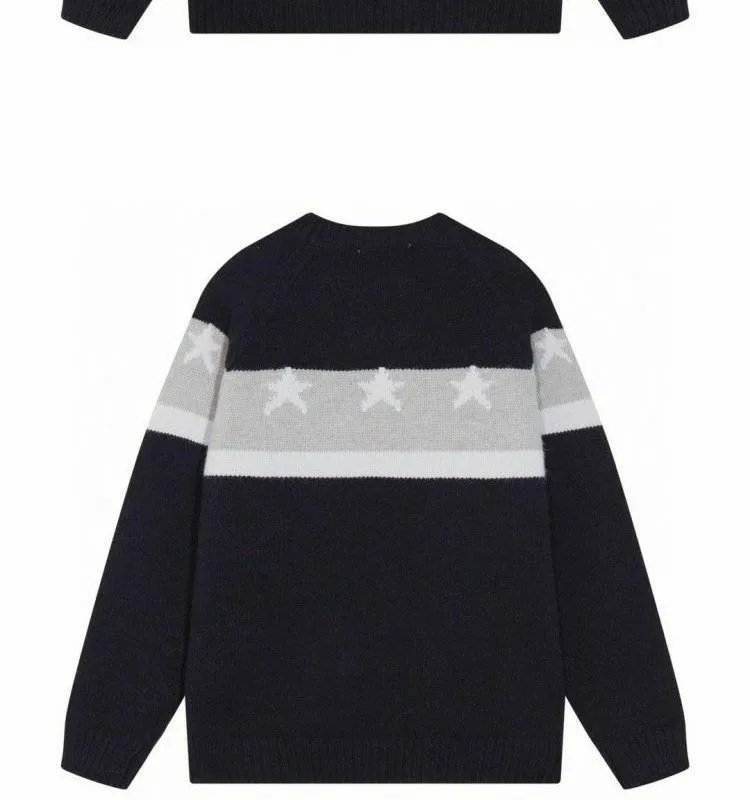 Amiri 3D Logo Knit Sweater White Red - 22