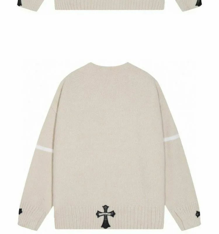 Amiri 3D Logo Knit Sweater White Red - 37