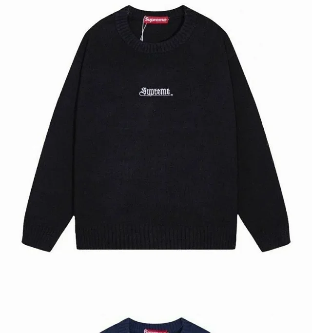 Supreme Knitwear Crewneck Logo Knit Sweater product detail image 40