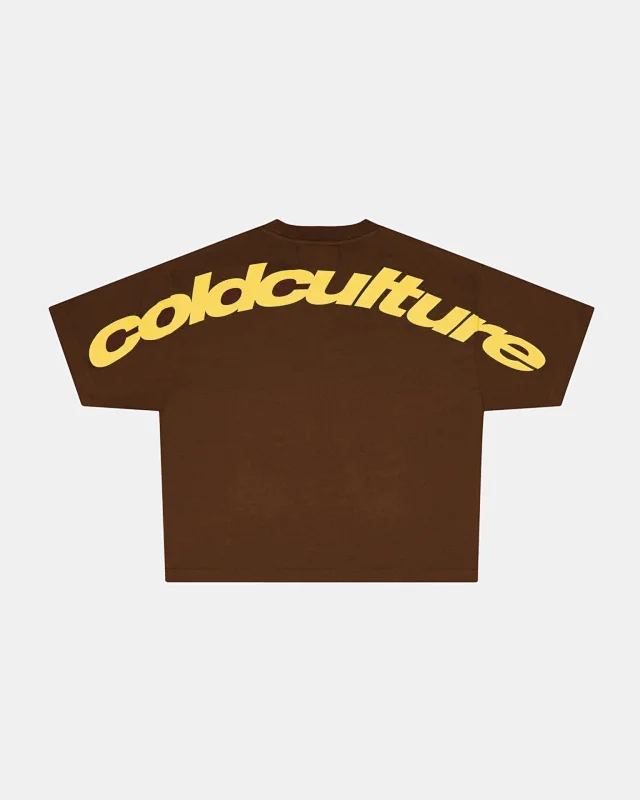 Cold Culture T-Shirts Oversized Logo Print product detail image 24