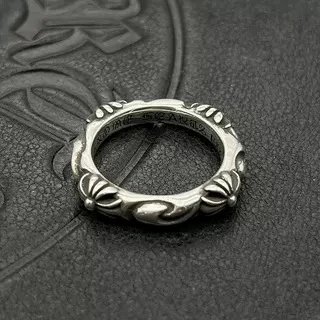 Chrome Hearts Jewelry Gothic Engraved Rings — CJ032